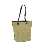 Gucci Vintage Pre-owned Canvas gucci-vskor Brown, Dam