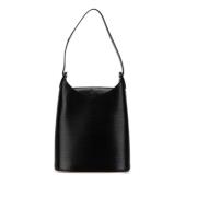 Louis Vuitton Vintage Pre-owned Laeder axelremsvskor Black, Dam