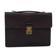 Louis Vuitton Vintage Pre-owned Laeder louis-vuitton-vskor Brown, Dam