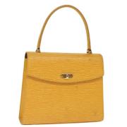 Louis Vuitton Vintage Pre-owned Laeder louis-vuitton-vskor Yellow, Dam