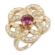 Bvlgari Vintage Pre-owned Metall ringar Pink, Dam