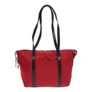 Prada Vintage Pre-owned Nylon prada-vskor Red, Dam