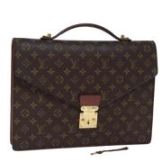 Louis Vuitton Vintage Pre-owned Canvas louis-vuitton-vskor Brown, Dam