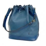 Louis Vuitton Vintage Pre-owned Tyg louis-vuitton-vskor Blue, Dam