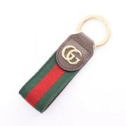 Gucci Vintage Pre-owned Canvas nyckelhllare Multicolor, Dam