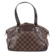 Louis Vuitton Vintage Pre-owned Laeder handvskor Brown, Dam