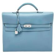 Hermès Vintage Pre-owned Laeder portfljer Blue, Herr