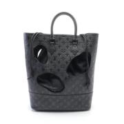 Louis Vuitton Vintage Pre-owned Tyg totevskor Black, Dam