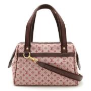 Louis Vuitton Vintage Pre-owned Canvas louis-vuitton-vskor Pink, Dam