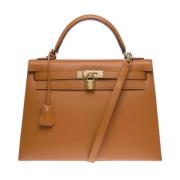 Hermès Vintage Pre-owned Laeder handvskor Orange, Dam