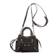 Balenciaga Vintage Pre-owned Laeder handvskor Black, Dam