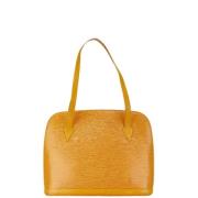 Louis Vuitton Vintage Pre-owned Laeder louis-vuitton-vskor Yellow, Dam