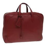 Hermès Vintage Pre-owned Laeder handvskor Red, Dam