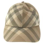 Burberry Vintage Pre-owned Bomull hattar-och-kepsar Beige, Dam