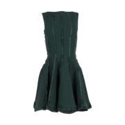 Alaïa Pre-owned Pre-owned Polyester klnningar Green, Dam