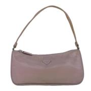 Prada Vintage Pre-owned Tyg prada-vskor Pink, Dam