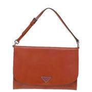 Prada Vintage Pre-owned Tyg prada-vskor Orange, Dam