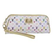 Louis Vuitton Vintage Pre-owned Canvas louis-vuitton-vskor White, Dam