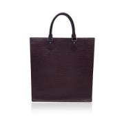 Louis Vuitton Vintage Pre-owned Laeder totevskor Brown, Dam