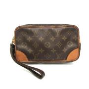 Louis Vuitton Vintage Pre-owned Canvas louis-vuitton-vskor Brown, Dam