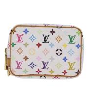 Louis Vuitton Vintage Pre-owned Canvas louis-vuitton-vskor White, Dam