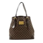 Louis Vuitton Vintage Pre-owned Canvas louis-vuitton-vskor Brown, Dam