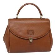 Burberry Vintage Pre-owned Laeder handvskor Brown, Dam