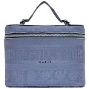 Dior Vintage Pre-owned Canvas dior-vskor Blue, Dam