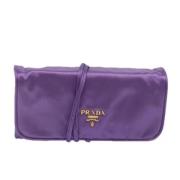 Prada Vintage Pre-owned Silke prada-vskor Purple, Dam