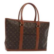 Louis Vuitton Vintage Pre-owned Canvas totevskor Brown, Dam