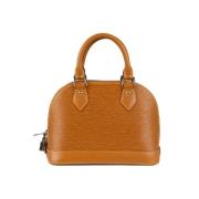 Louis Vuitton Vintage Pre-owned Laeder totevskor Brown, Dam