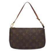 Louis Vuitton Vintage Pre-owned Canvas kuvertvskor Brown, Dam