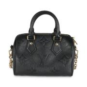 Louis Vuitton Vintage Pre-owned Laeder crossbodyvskor Black, Dam