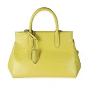 Louis Vuitton Vintage Pre-owned Laeder louis-vuitton-vskor Yellow, Dam