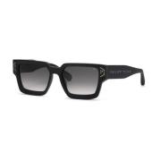 Philipp Plein Brave Shade Solglasögon Matt Svart Gradient Black, Unise...