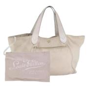 Louis Vuitton Vintage Pre-owned Canvas louis-vuitton-vskor White, Dam