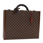 Louis Vuitton Vintage Pre-owned Canvas louis-vuitton-vskor Brown, Dam