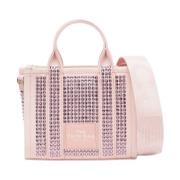 Marc Jacobs Kristall Canvas Toteväska Pink, Dam