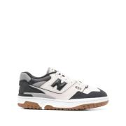 New Balance Multifärgat Läder Sneakers Front Lace White, Dam