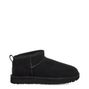 UGG Svarta Klassiska Fårskinnsstövlar Black, Dam