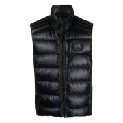 Canada Goose Svart Disc Crofton Gilet Lättvikts Dunväst Black, Herr