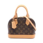 Louis Vuitton Vintage Pre-owned Canvas handvskor Brown, Dam