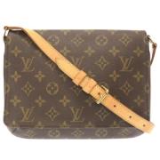 Louis Vuitton Vintage Pre-owned Tyg louis-vuitton-vskor Brown, Dam