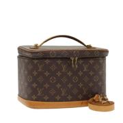 Louis Vuitton Vintage Pre-owned Canvas louis-vuitton-vskor Brown, Dam