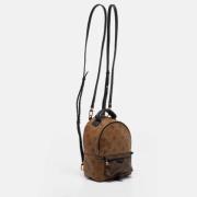 Louis Vuitton Vintage Pre-owned Laeder ryggsckar Brown, Dam