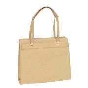 Louis Vuitton Vintage Pre-owned Laeder louis-vuitton-vskor Beige, Dam