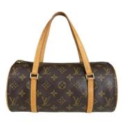 Louis Vuitton Vintage Pre-owned Tyg louis-vuitton-vskor Brown, Dam