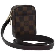 Louis Vuitton Vintage Pre-owned Canvas louis-vuitton-vskor Brown, Dam