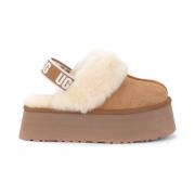 UGG Mysig Mocka Toffel Sandal Brown, Dam