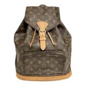 Louis Vuitton Vintage Pre-owned Canvas louis-vuitton-vskor Brown, Dam